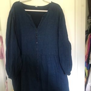 Old Navy Jean Dress, 4X